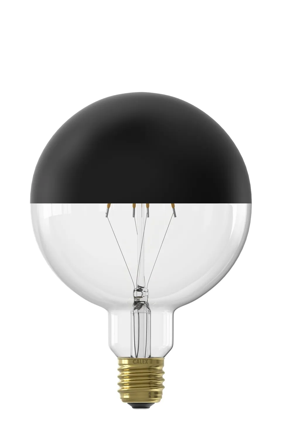 calex-top-mirror-g125-e27-filament-noir-4w-dimmable image 1