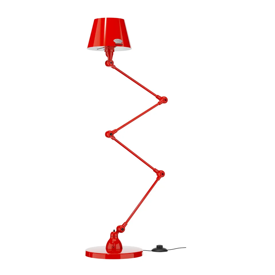 jield-aicler-aid433-luminaire-4-bras-rouge image 1