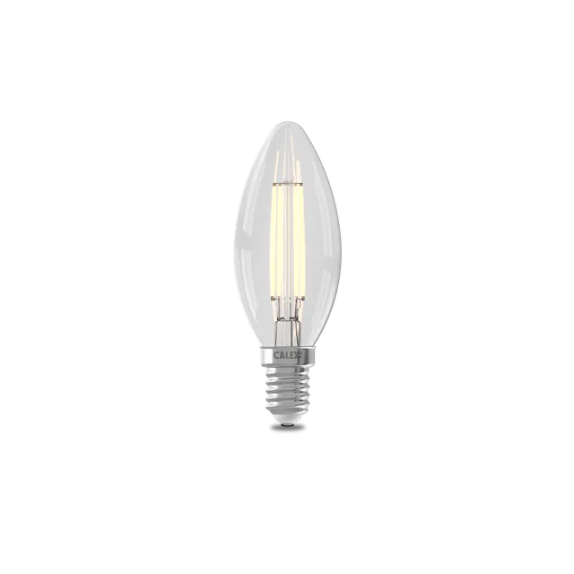 calex-tip-candle-bxs35-ampoule-led-filament-e14-b35-transparente image 1