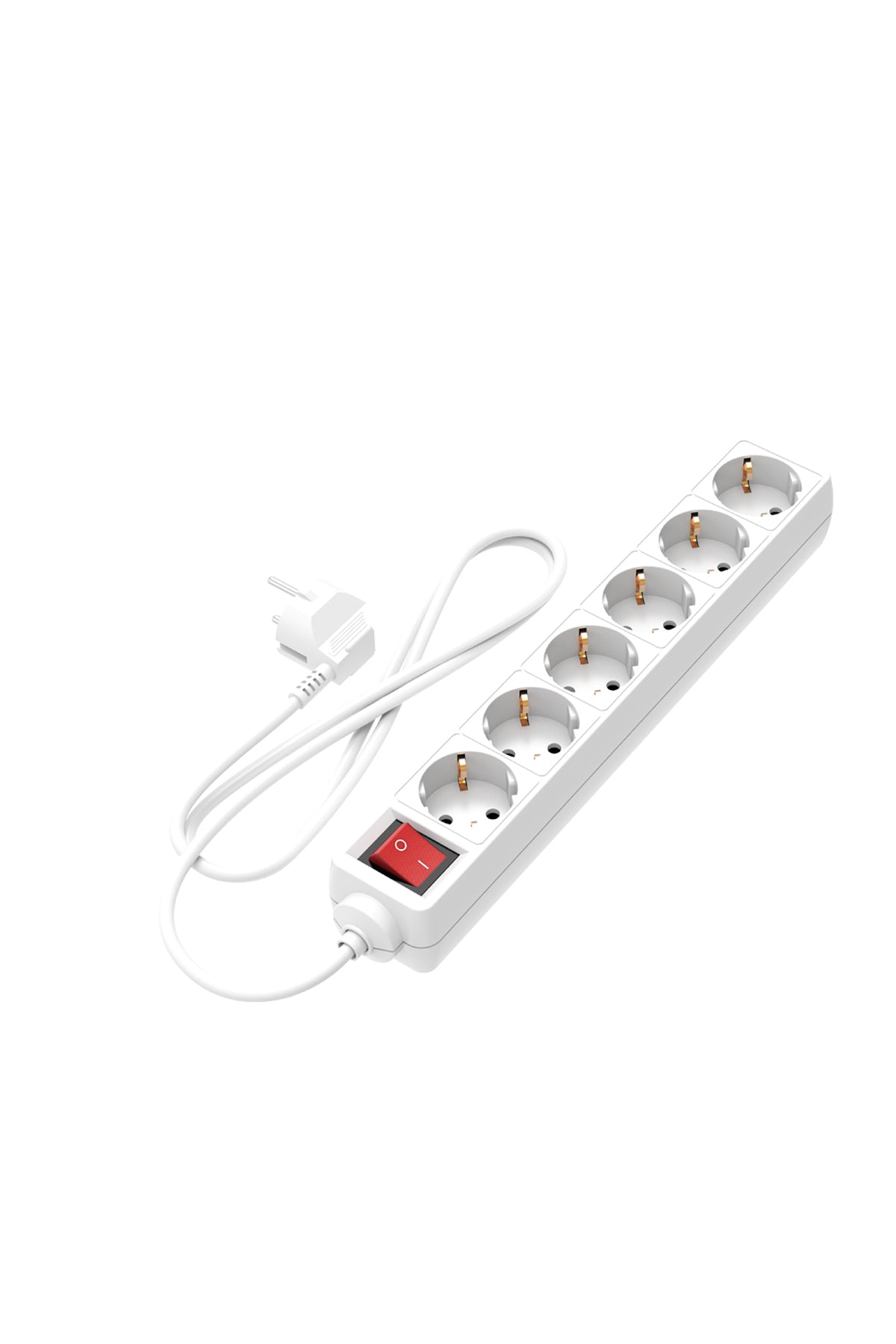 calex-prise-multiple-6-voies-avec-interrupteur-blanc-5m image 1