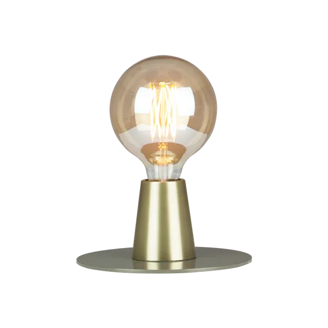 aluminor-paris-lt-lampe-poser-c-ne-dor-socle-20-cm-h25-cm image 1