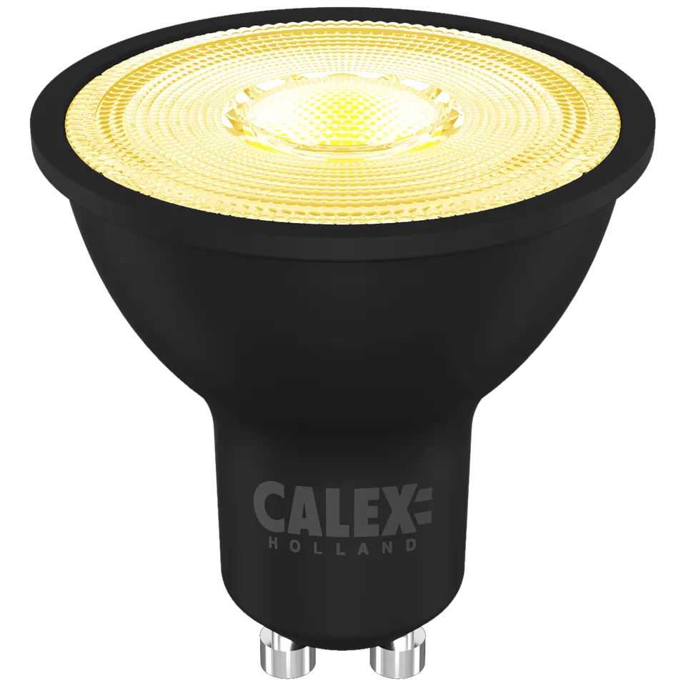calex-reflector-ampoule-led-gu10-noire-dimmable image 1