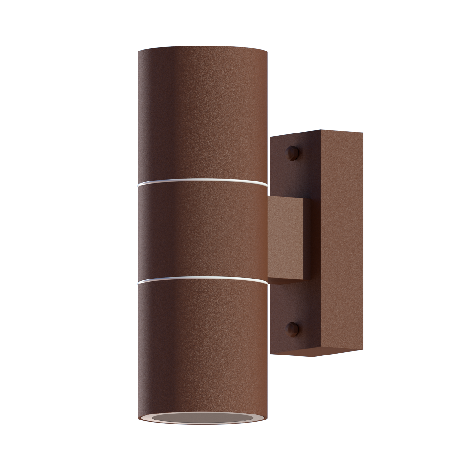 calex-turin-applique-murale-up-down-2x-gu10-rouille-ip54 image 2