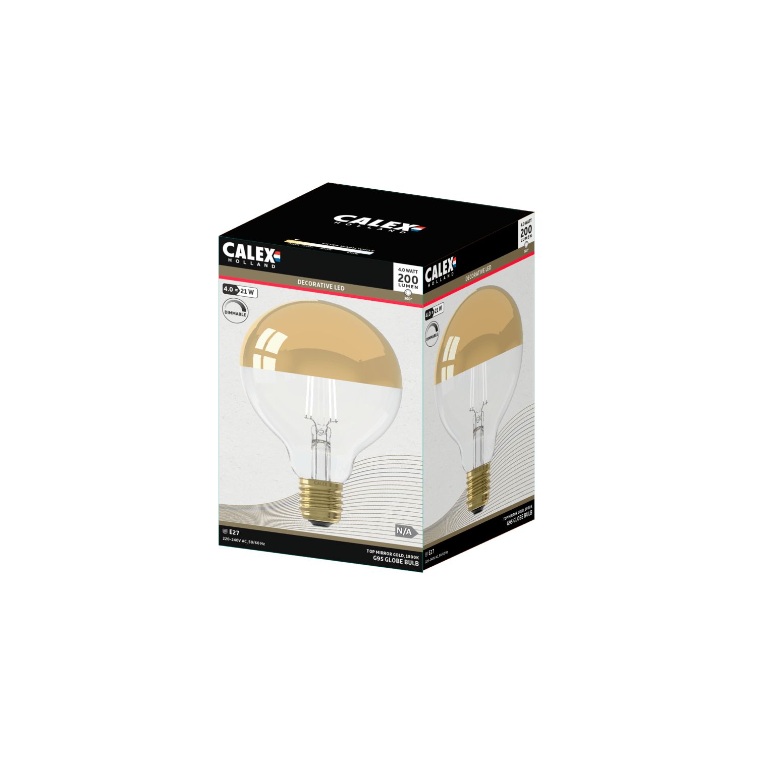 calex-ampoule-miroir-e27-filament-g95-or image 3