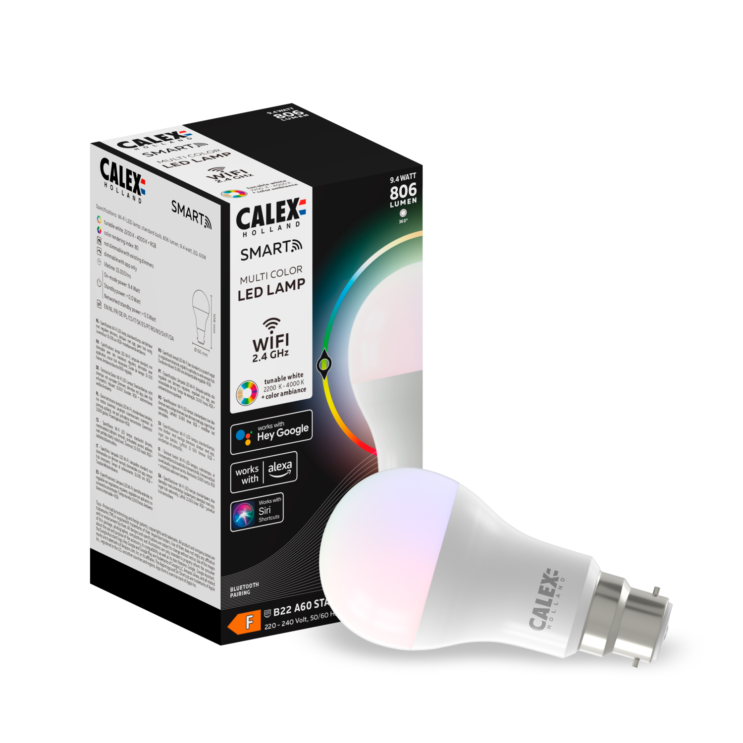 calex-smart-led-ampoule-b22-a60-blanche-9-4w-rgb image 3