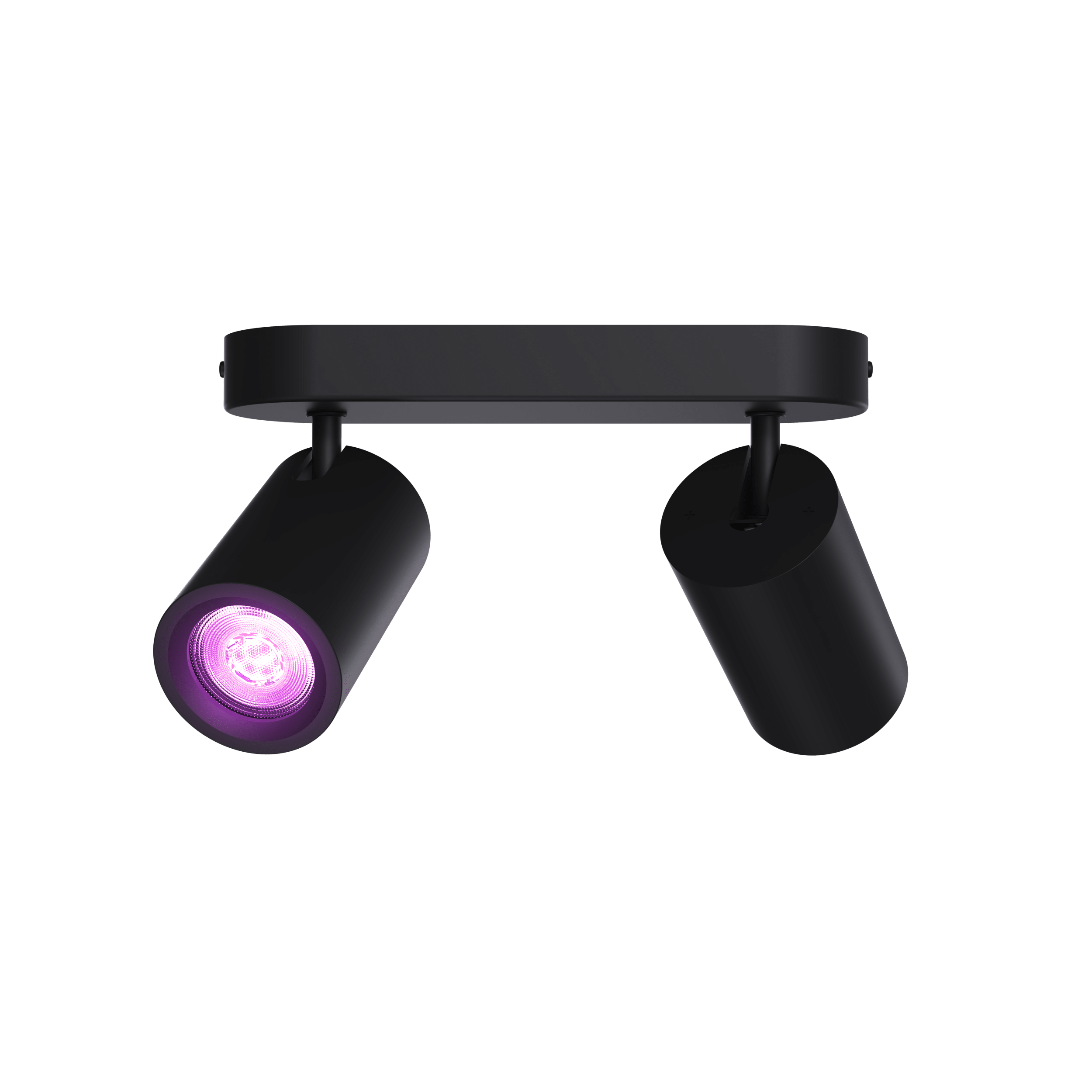 calex-smart-plafonnier-spot-2-lumi-res-noir-2 image 1