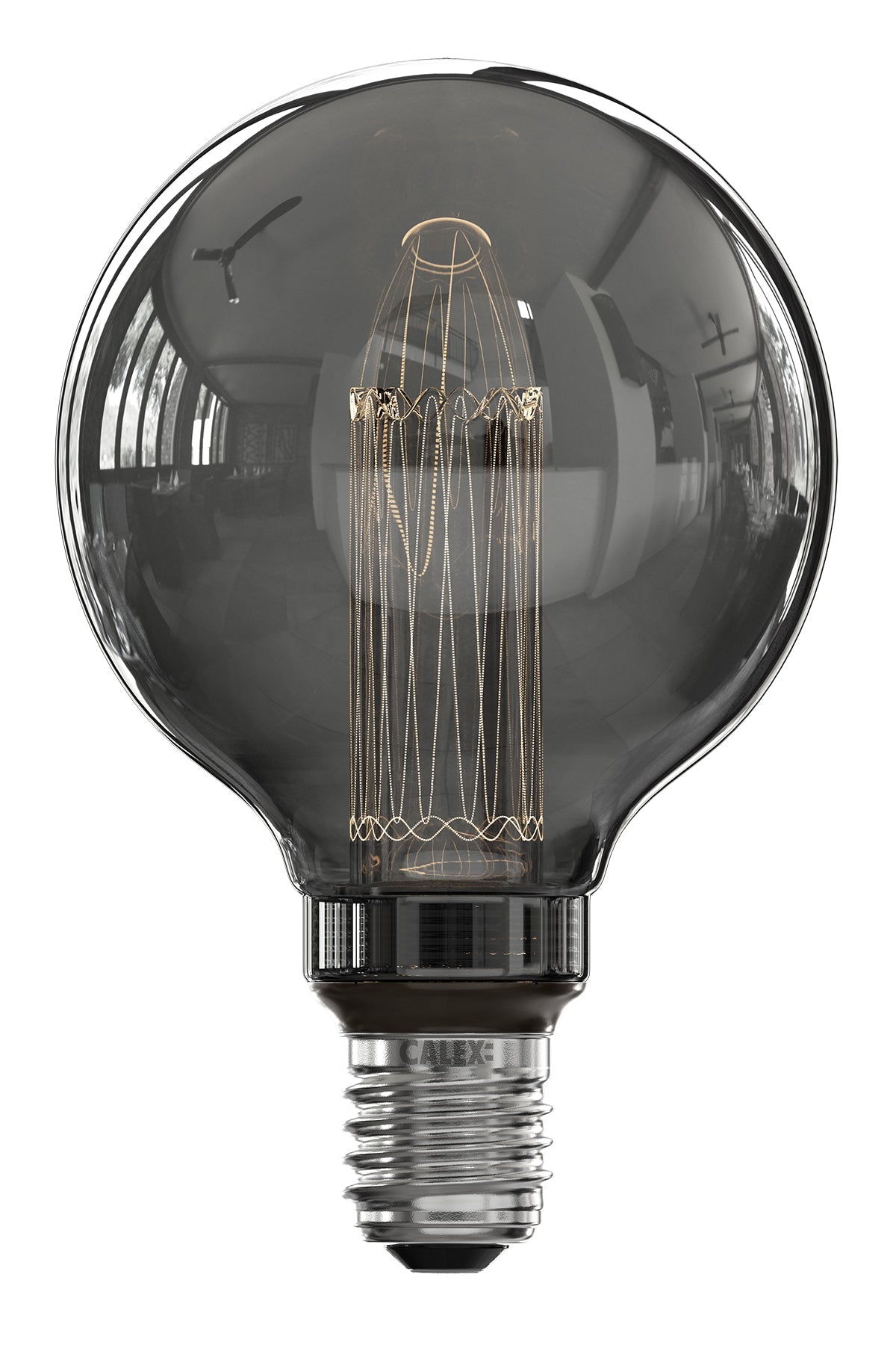 calex-crown-led-g95-titanium-3-5w-dimmable-e27 image 2