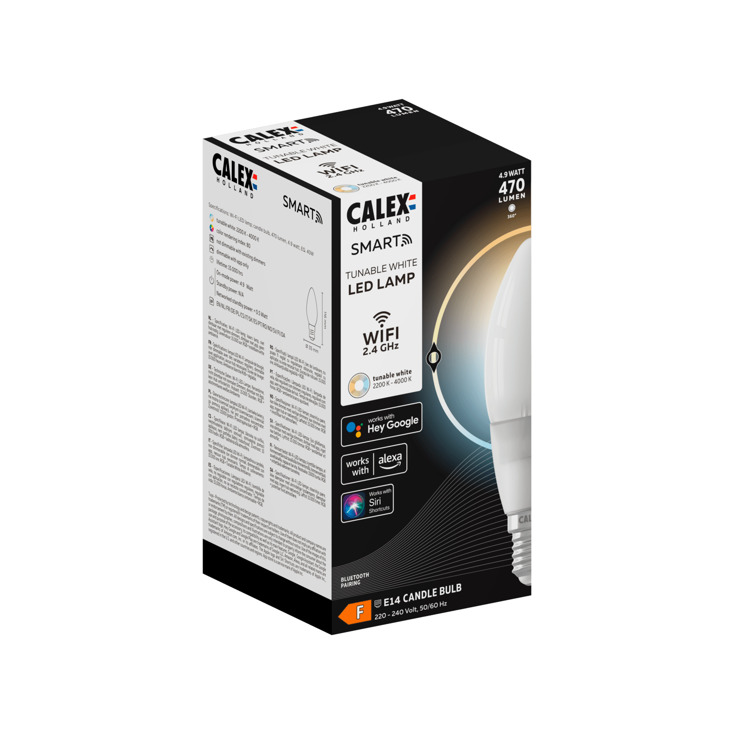 calex-smart-led-bougie-filament-b35-softline-e14-4-9w image 2