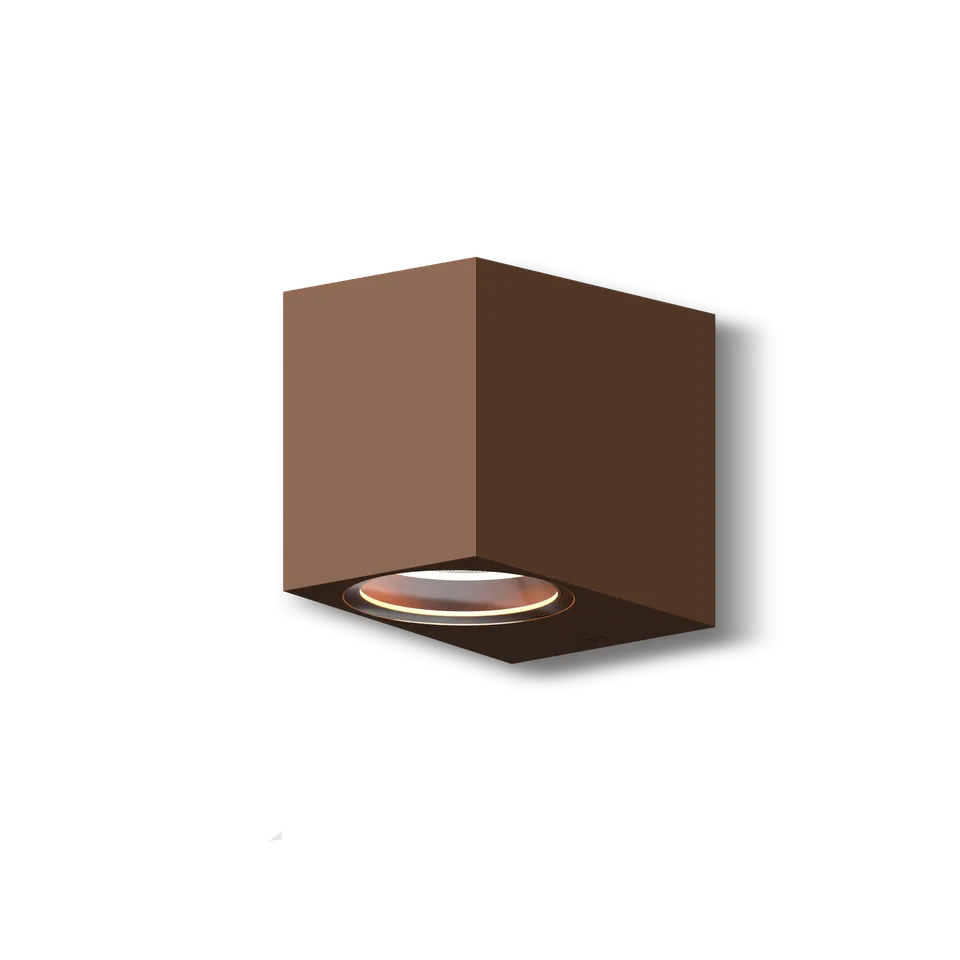 calex-sanremo-applique-murale-ext-rieure-gu10-rouille image 1