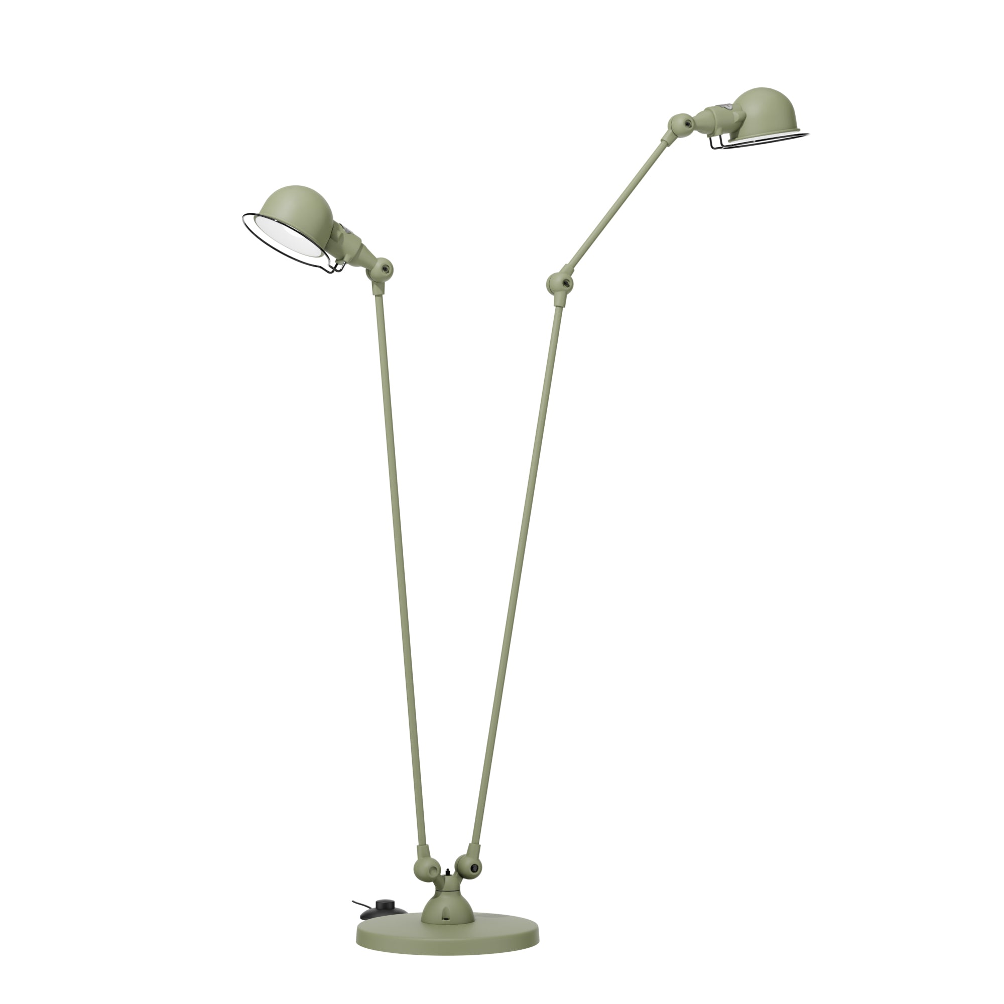 jield-signal-si8380-lampadaire-2-bras-gris-kaki image 3