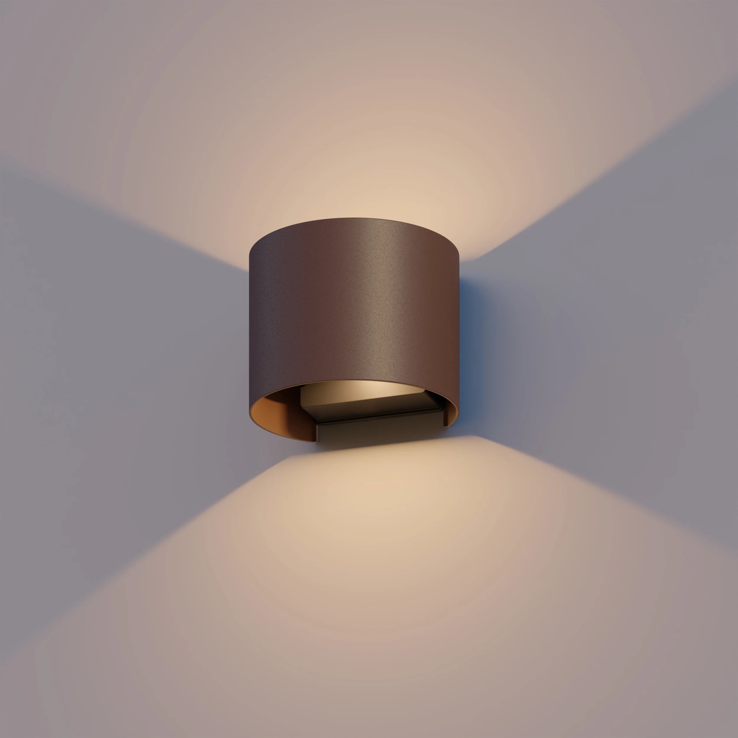 calex-v-rone-ovale-applique-murale-led-up-down-rouille image 3