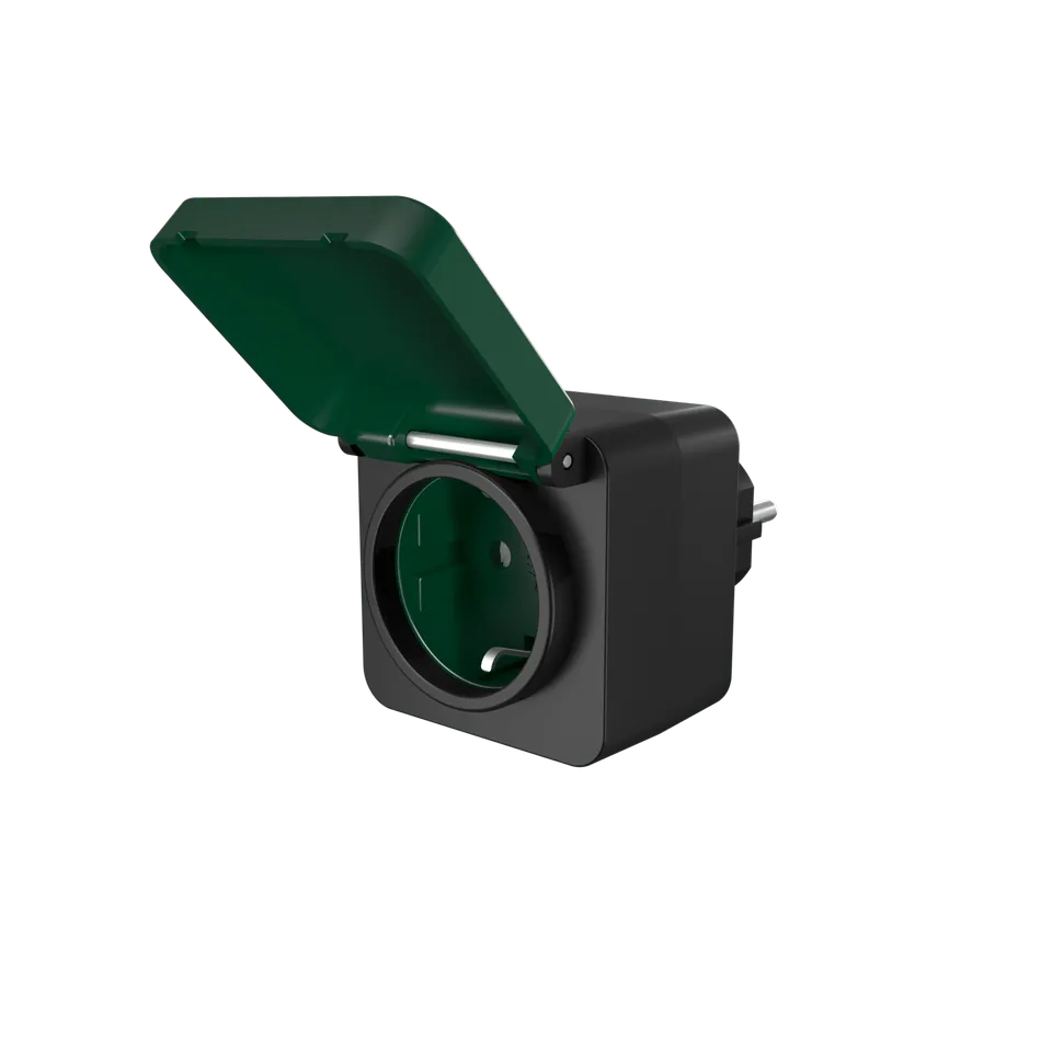 calex-smart-prise-ext-rieure-plug-eu-noir image 1