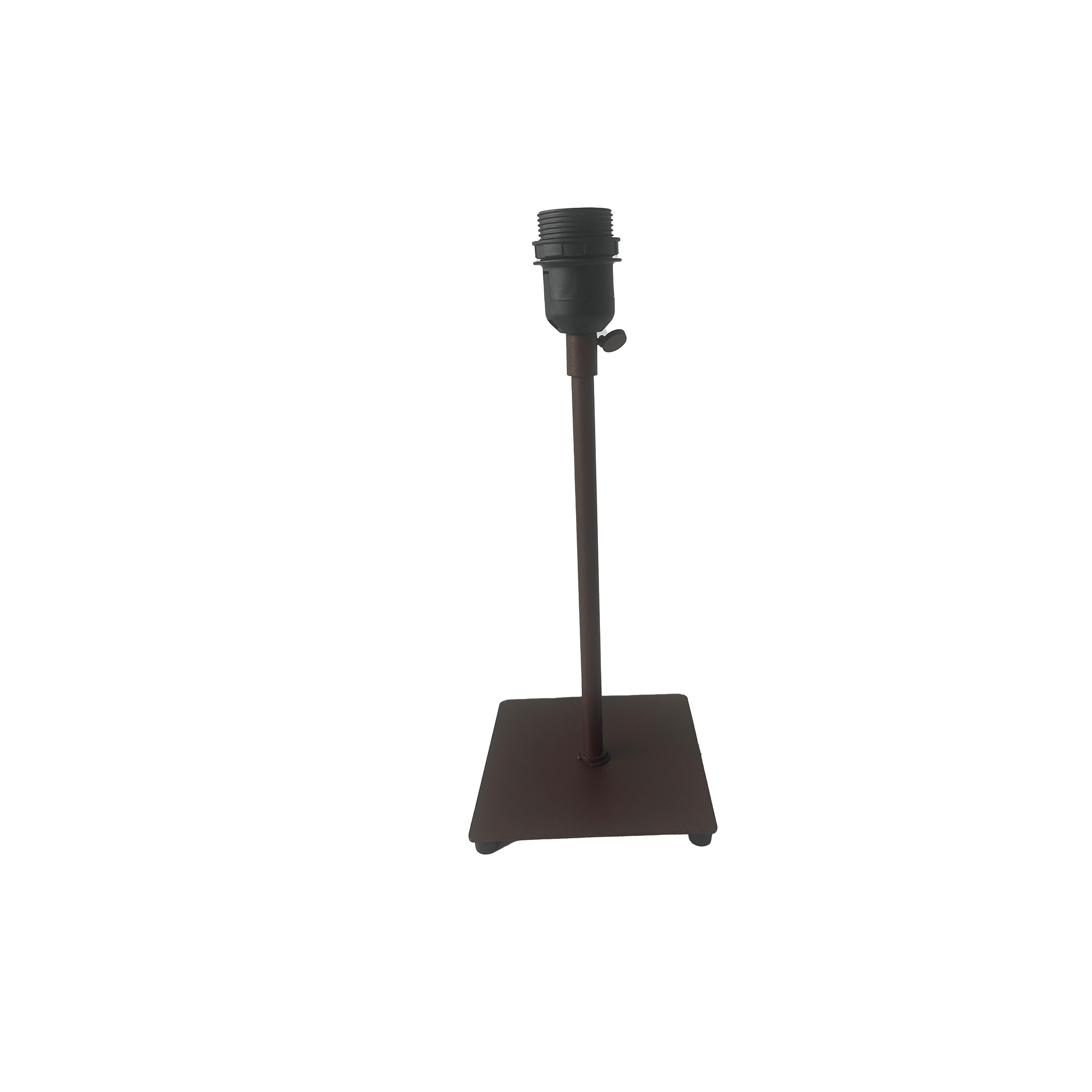 aluminor-pied-up-lt-pied-de-lampe-m-tal-chocolat-40-cm image 1