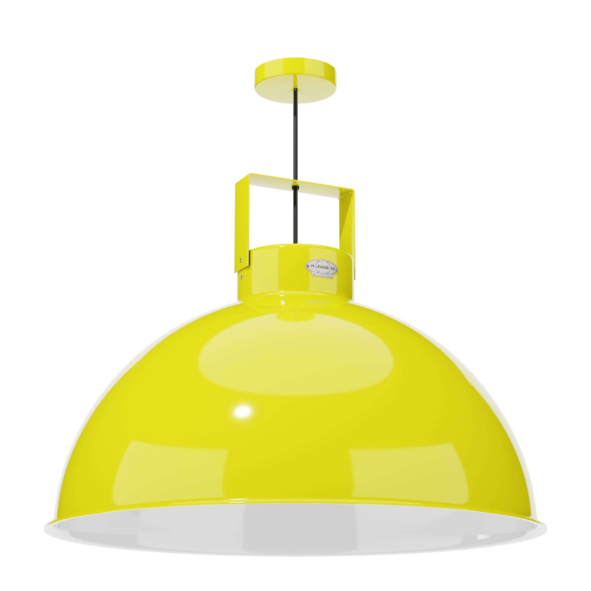 jield-dante-d675-xl-jaune-soufre-suspension-conique-grand-volume image 1