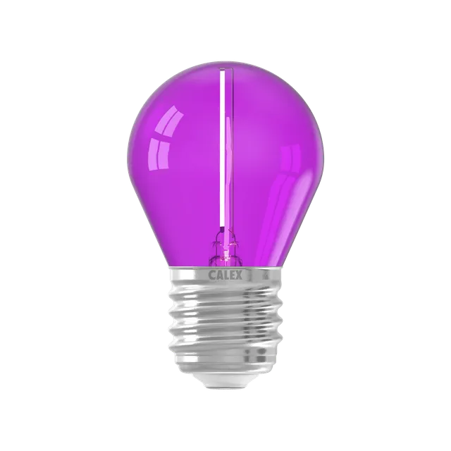 calex-f-te-ampoule-led-e27-g45-violet image 1