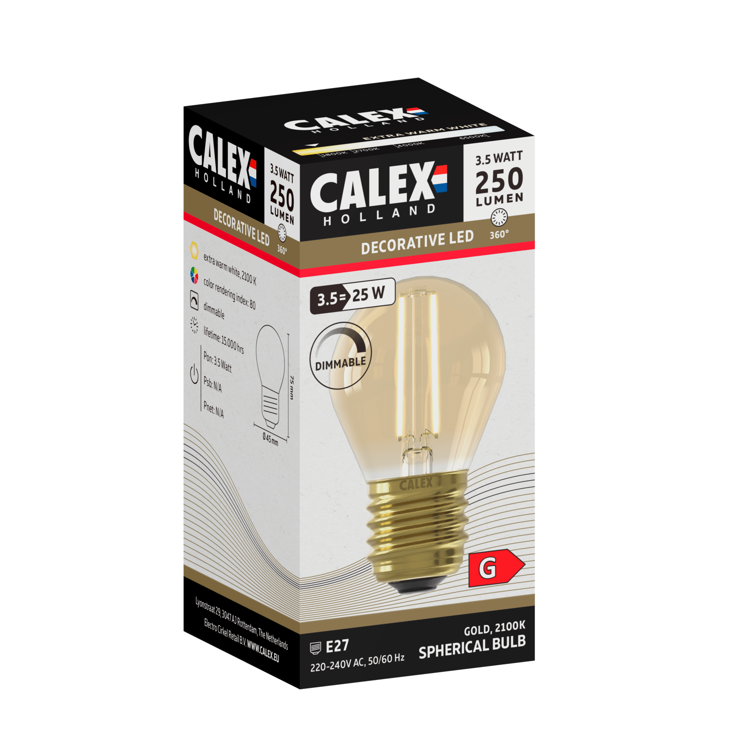 calex-lampe-led-filament-chaud-e27-p45-or-2100k-dimmable image 3