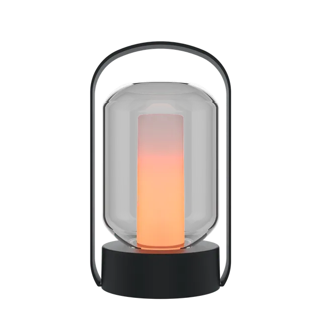 calex-lanterne-de-table-ext-rieure-como-rechargeable-noir image 1
