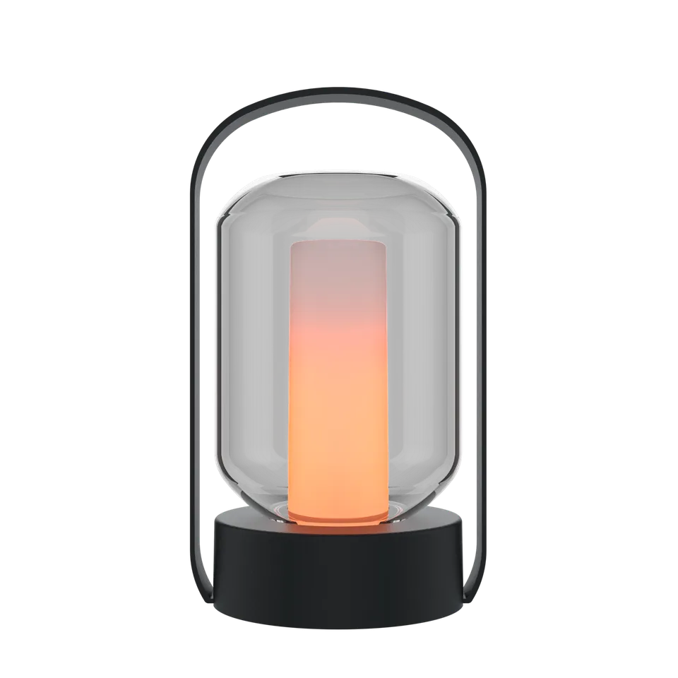 calex-lanterne-de-table-ext-rieure-como-rechargeable-noir image 1