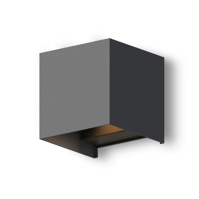 calex-applique-murale-led-bari-up-down-anthracite-ip54 image 1