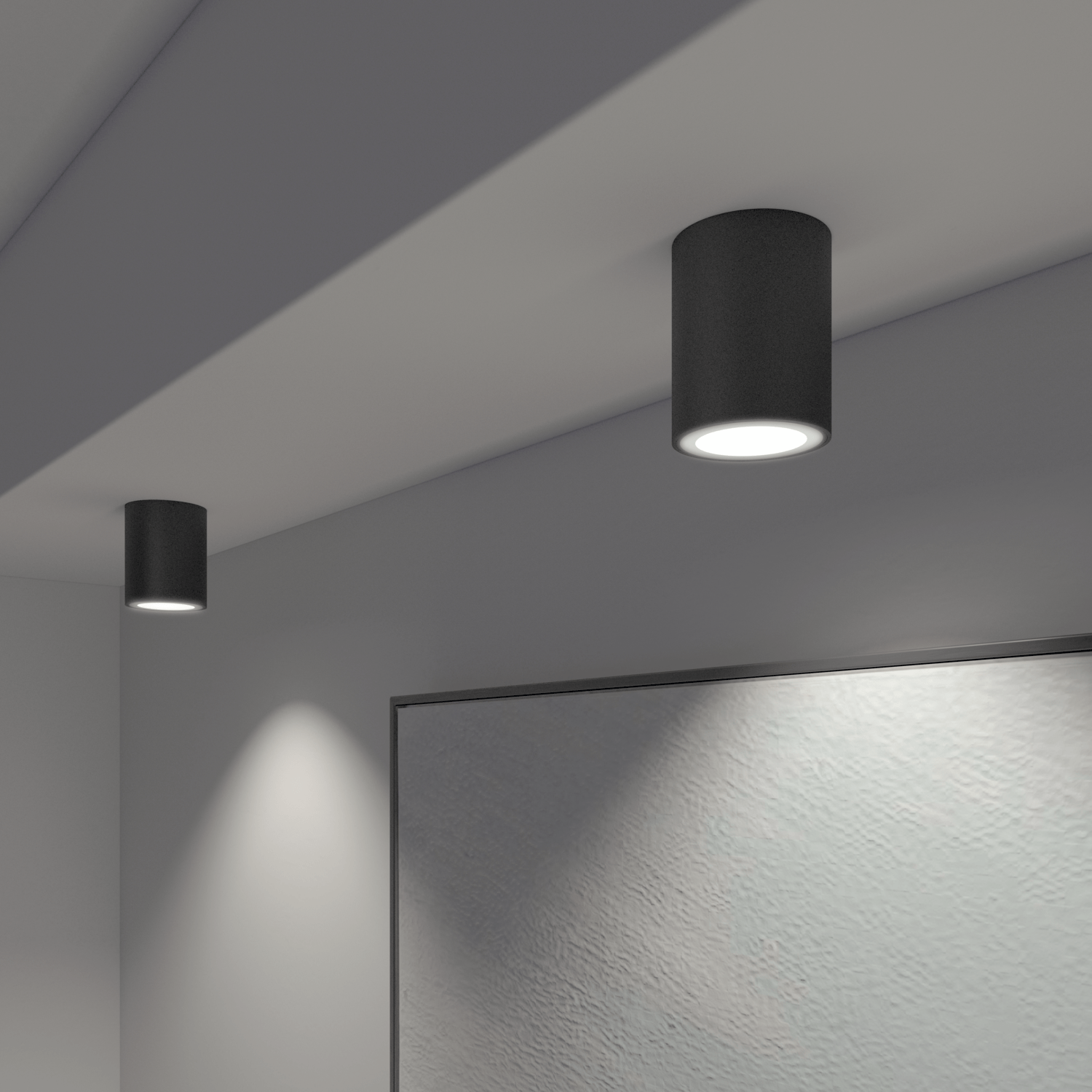 calex-smart-spot-halo-plafonnier-rgb-cct-noir-connect image 4