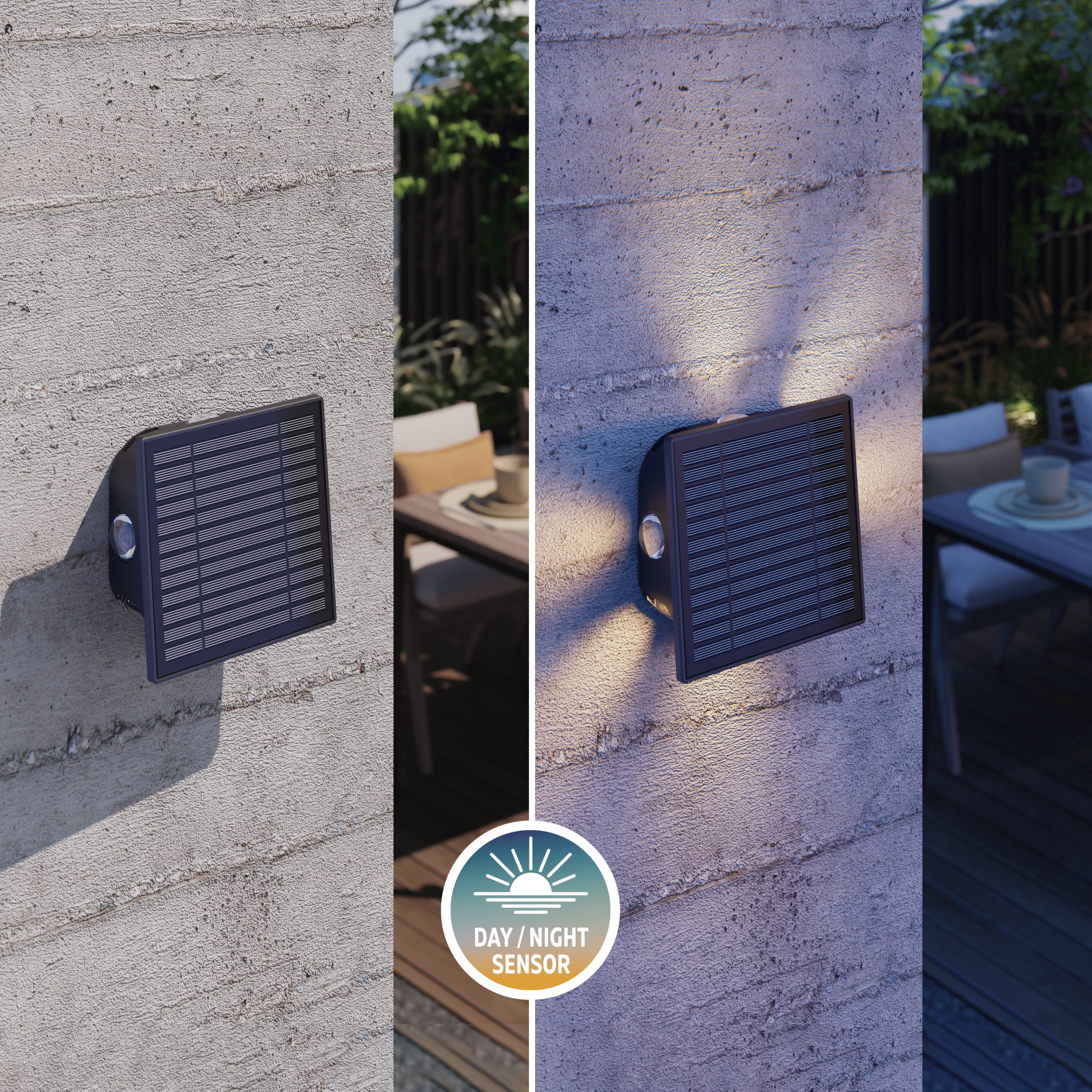 calex-applique-murale-solaire-altamura-noire image 5