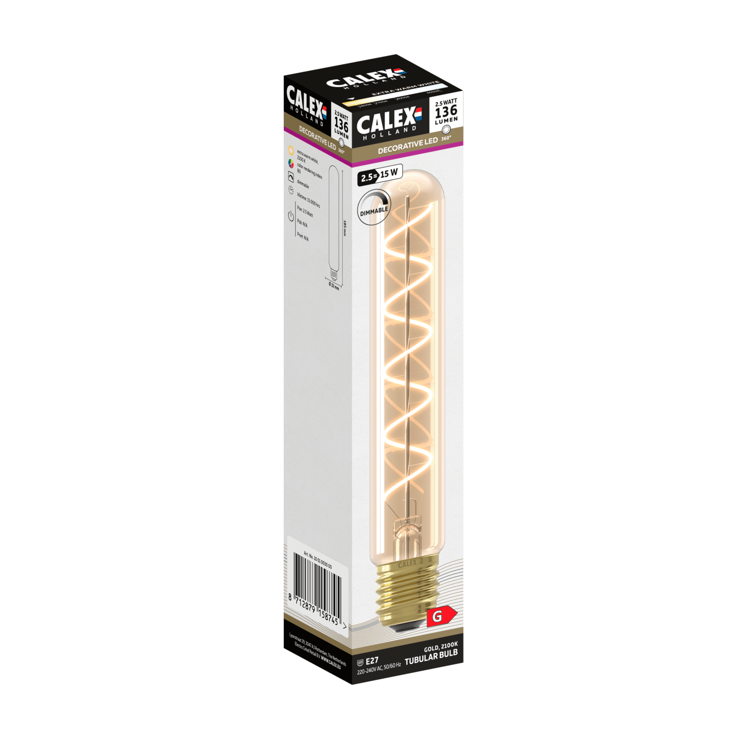 calex-lampe-led-filament-spirale-e27-t32-or image 3
