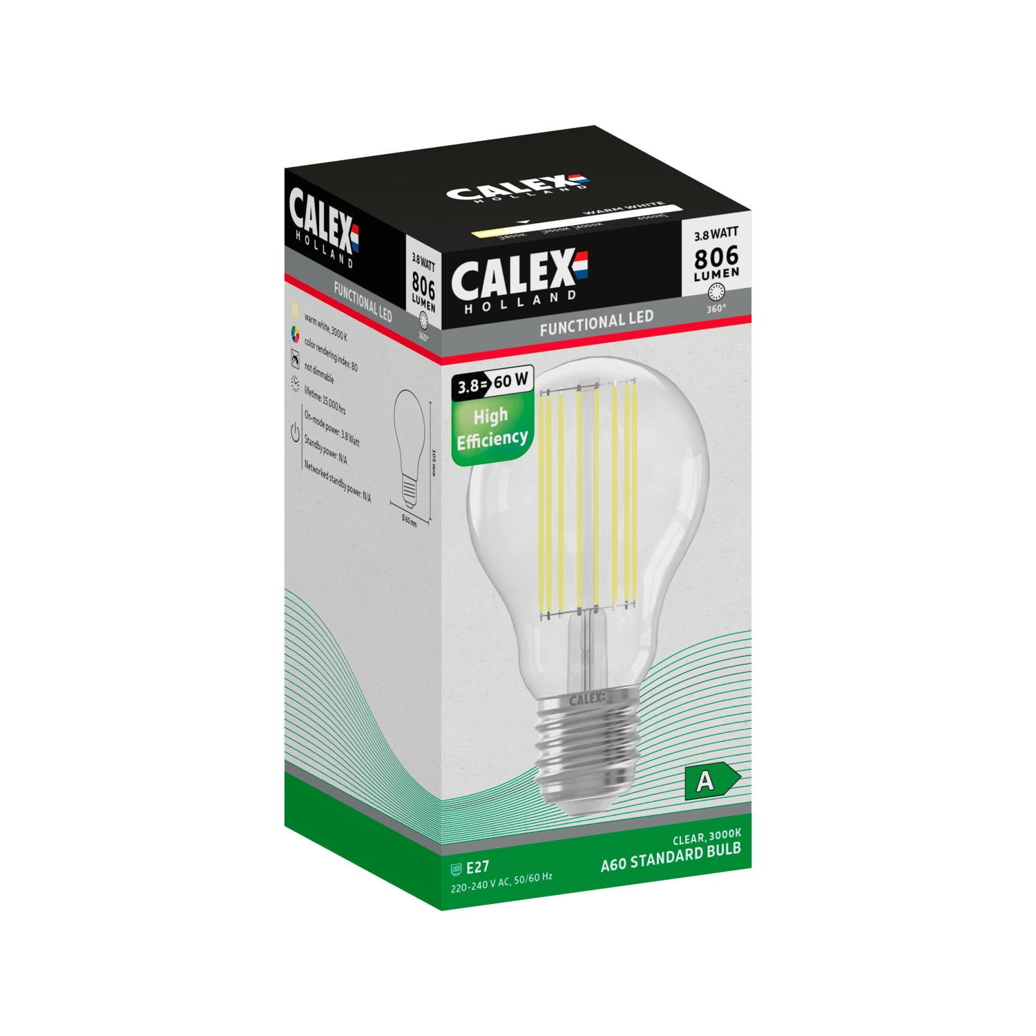 calex-a60-ampoule-led-filament-e27-claire-3-8w-haute-efficacit-806-lm image 3