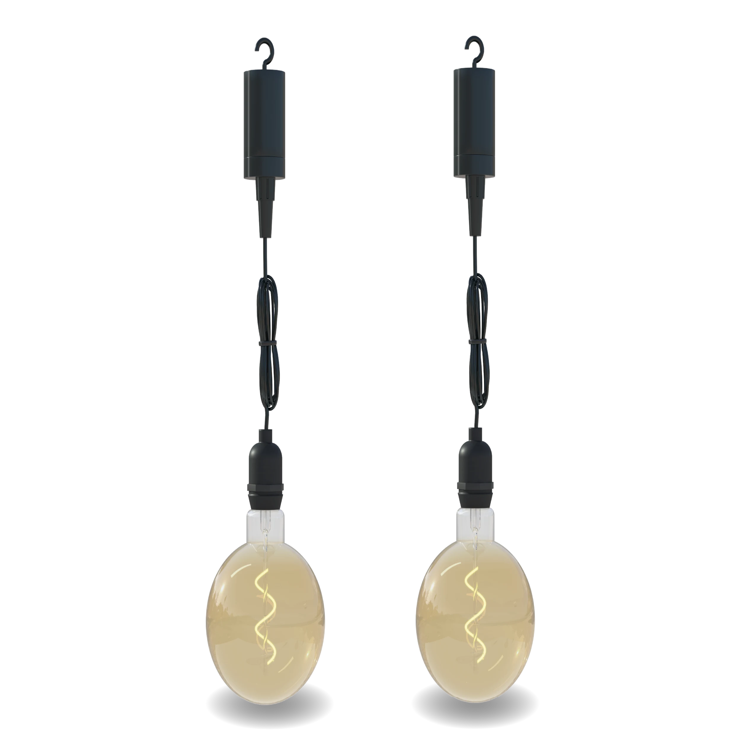 calex-outdoor-suspension-nomade-g125-gold-lot-de-2 image 1