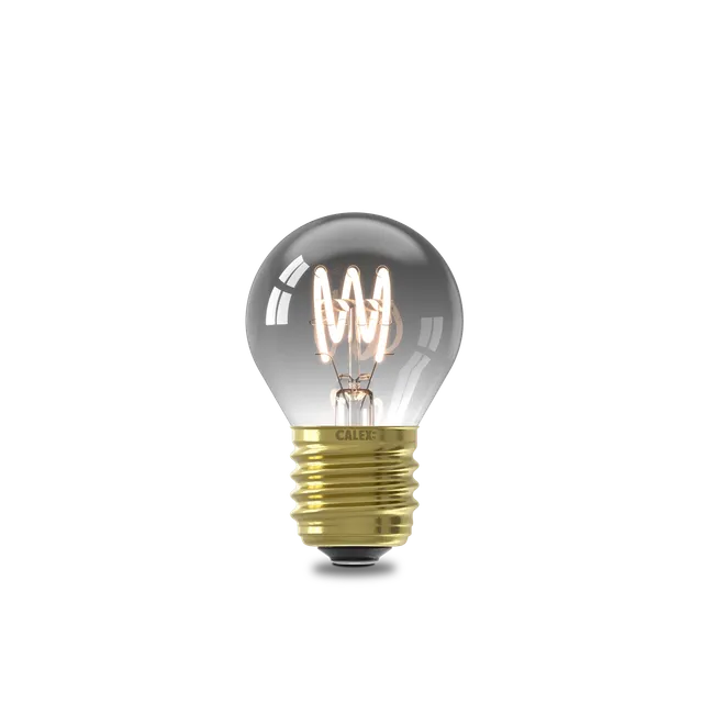 calex-flex-filament-ampoule-led-e27-p45-verre-titane image 1