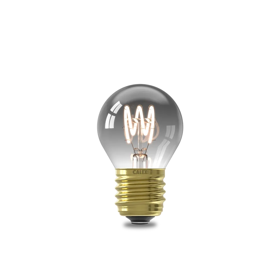 calex-flex-filament-ampoule-led-e27-p45-verre-titane image 1