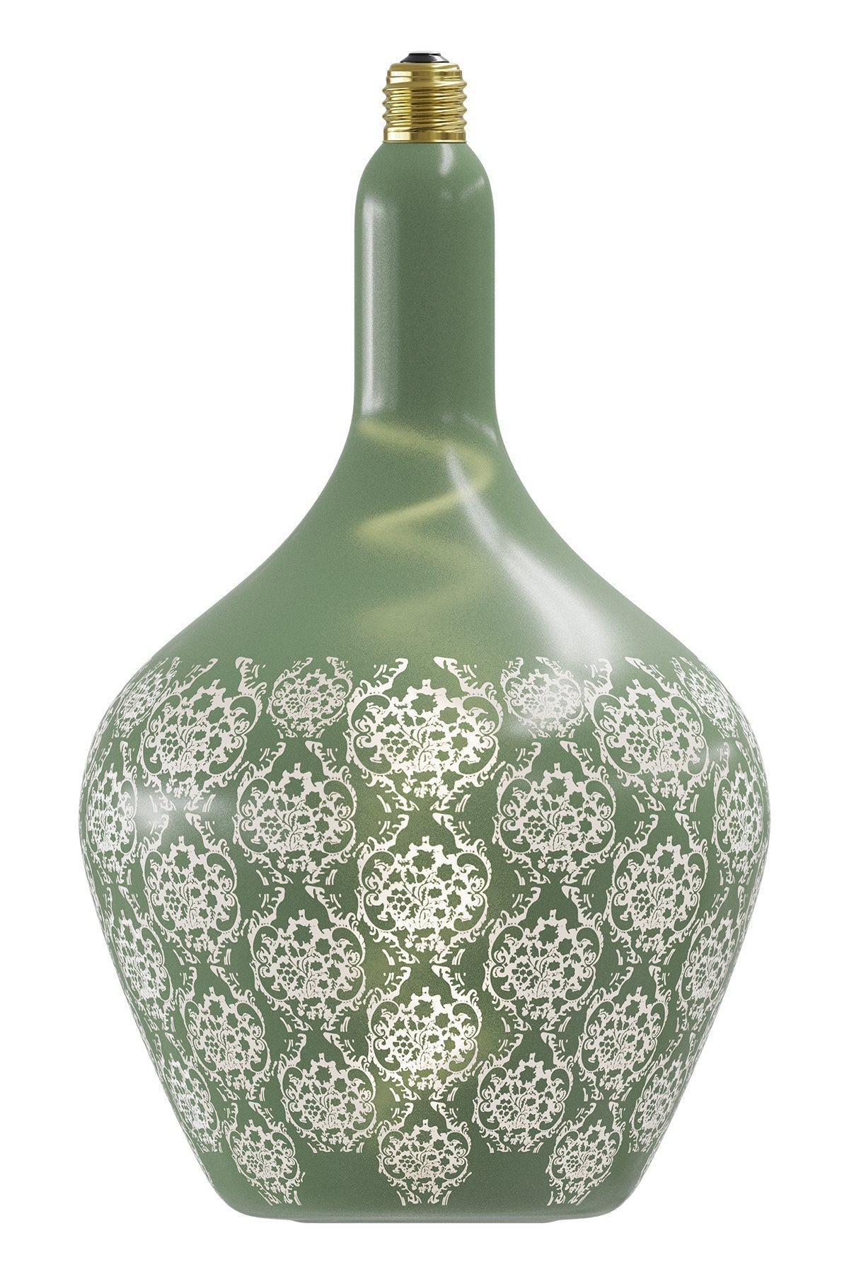 calex-versailles-vert-ampoule-led-baroque-e27-5w-dimmable image 1