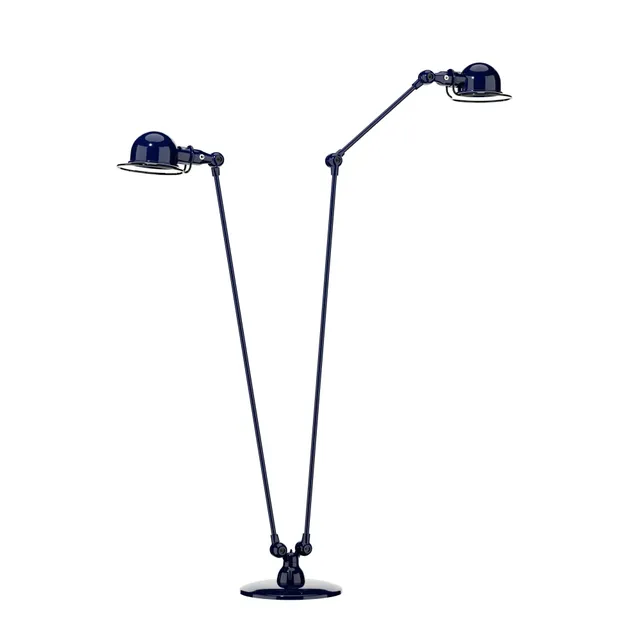 jield-loft-dd7460-lampadaire-double-source-bleu-saphir image 1