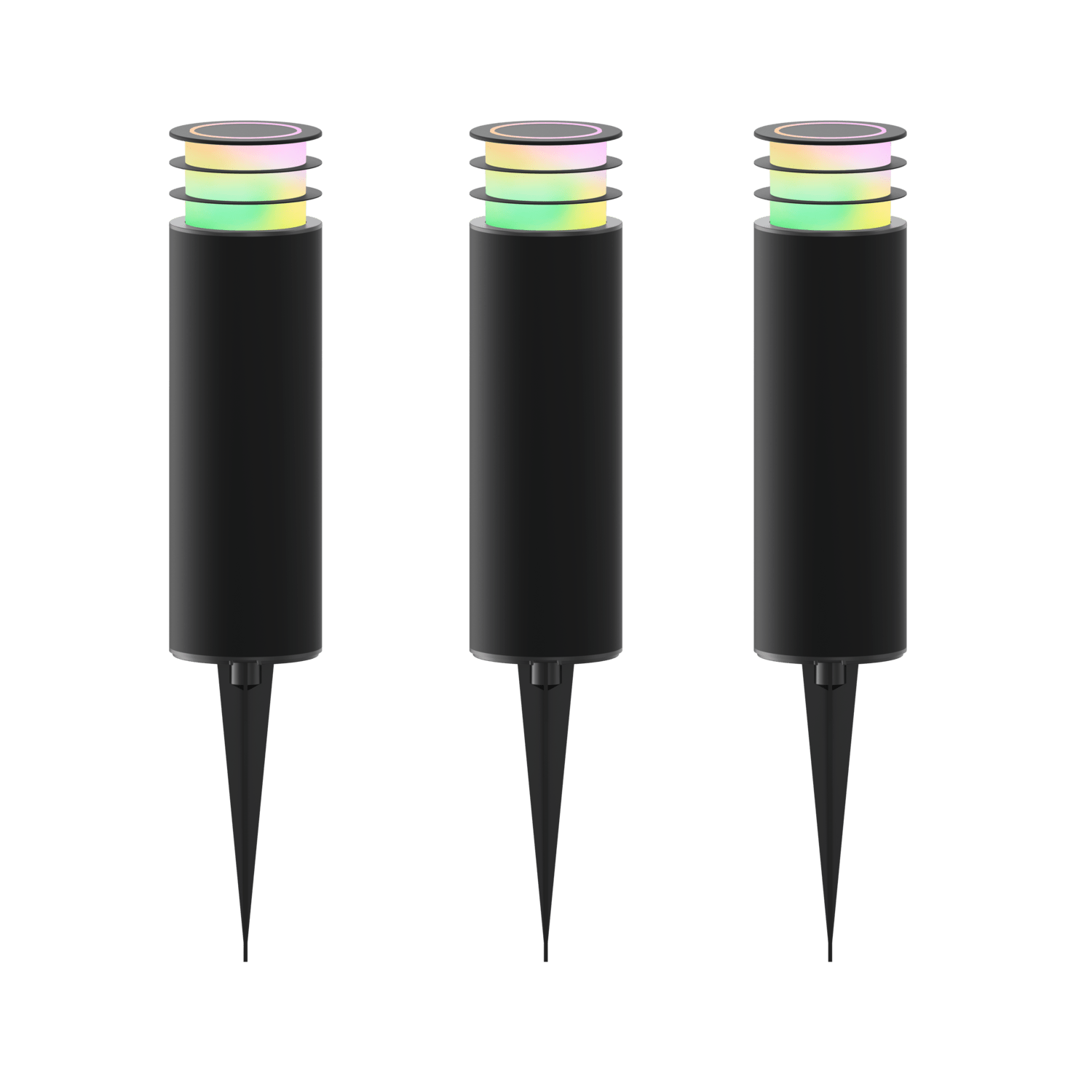 calex-smart-lot-de-3-spots-jardin-24v-rgb-cct image 2