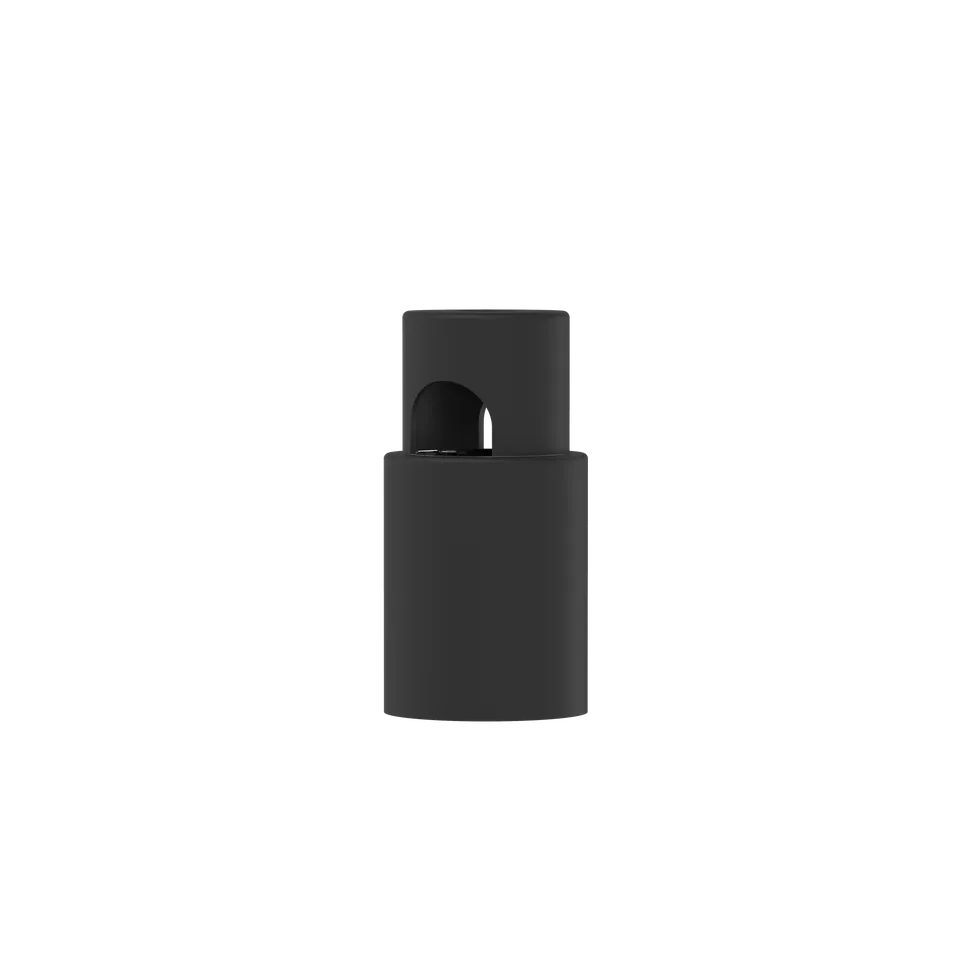calex-creations-porte-c-bles-aluminium-noir-lot-de-5 image 1