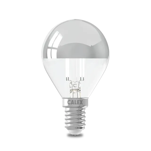 calex-top-mirror-p45-e14-chrome-ampoule-led-filament image 1