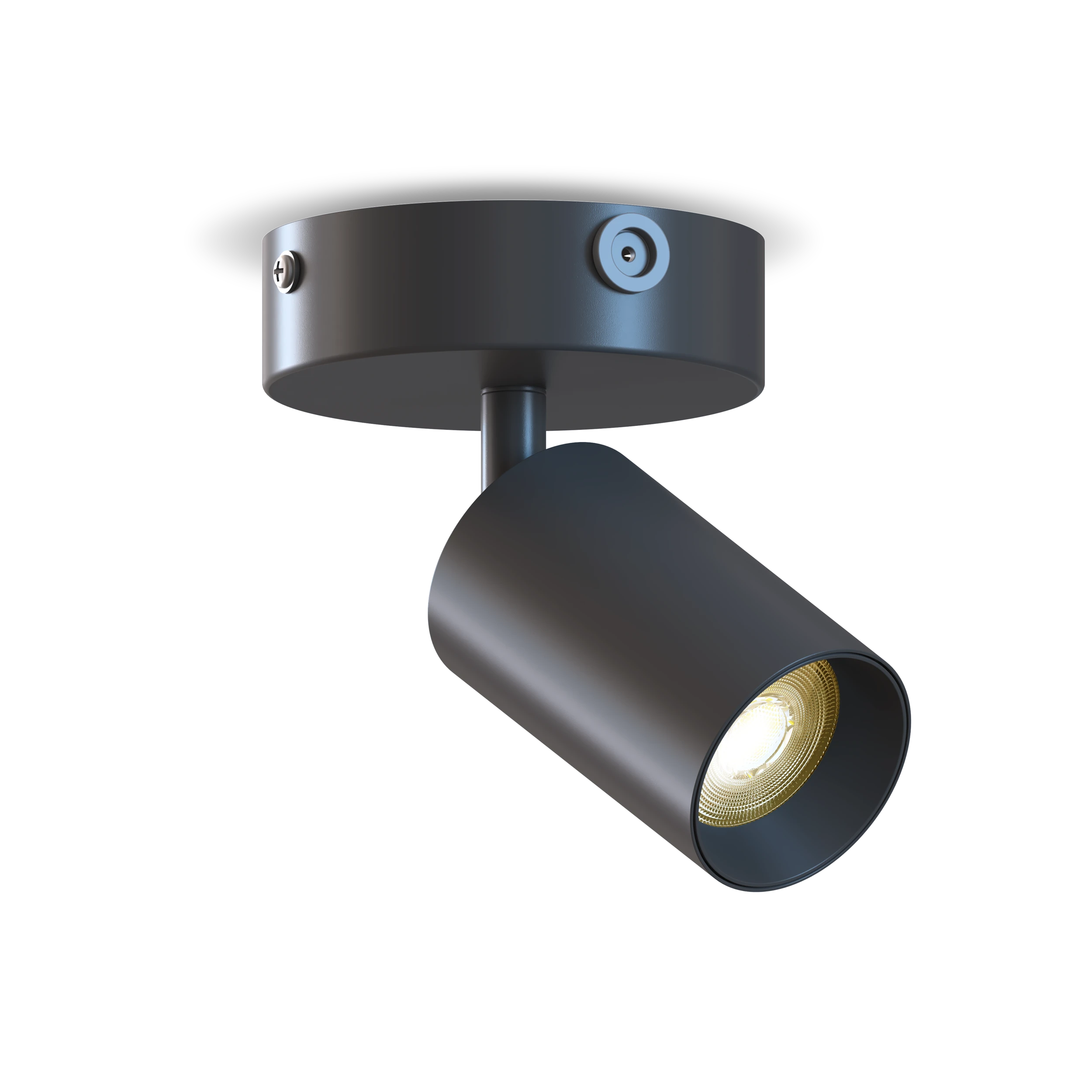 calex-spot-plafonnier-rond-1x-gu10-noir-et-or image 1