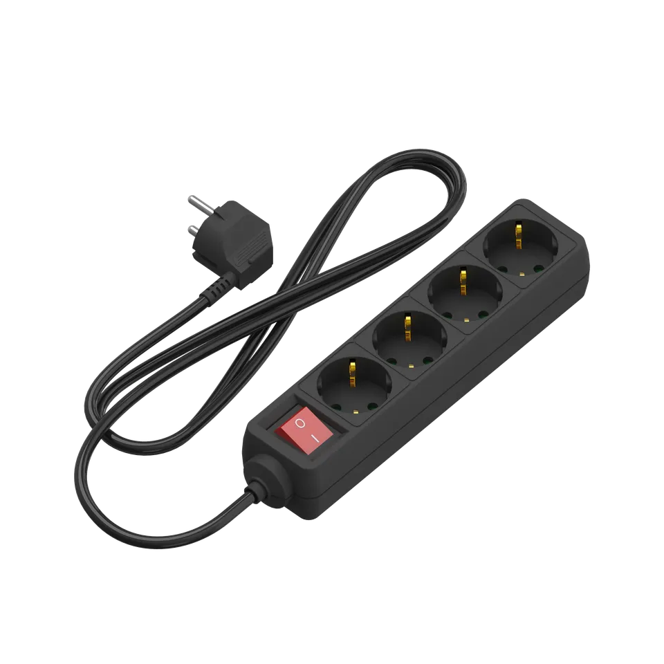 calex-multiprise-table-4-prises-avec-interrupteur-1-4m-noire image 1