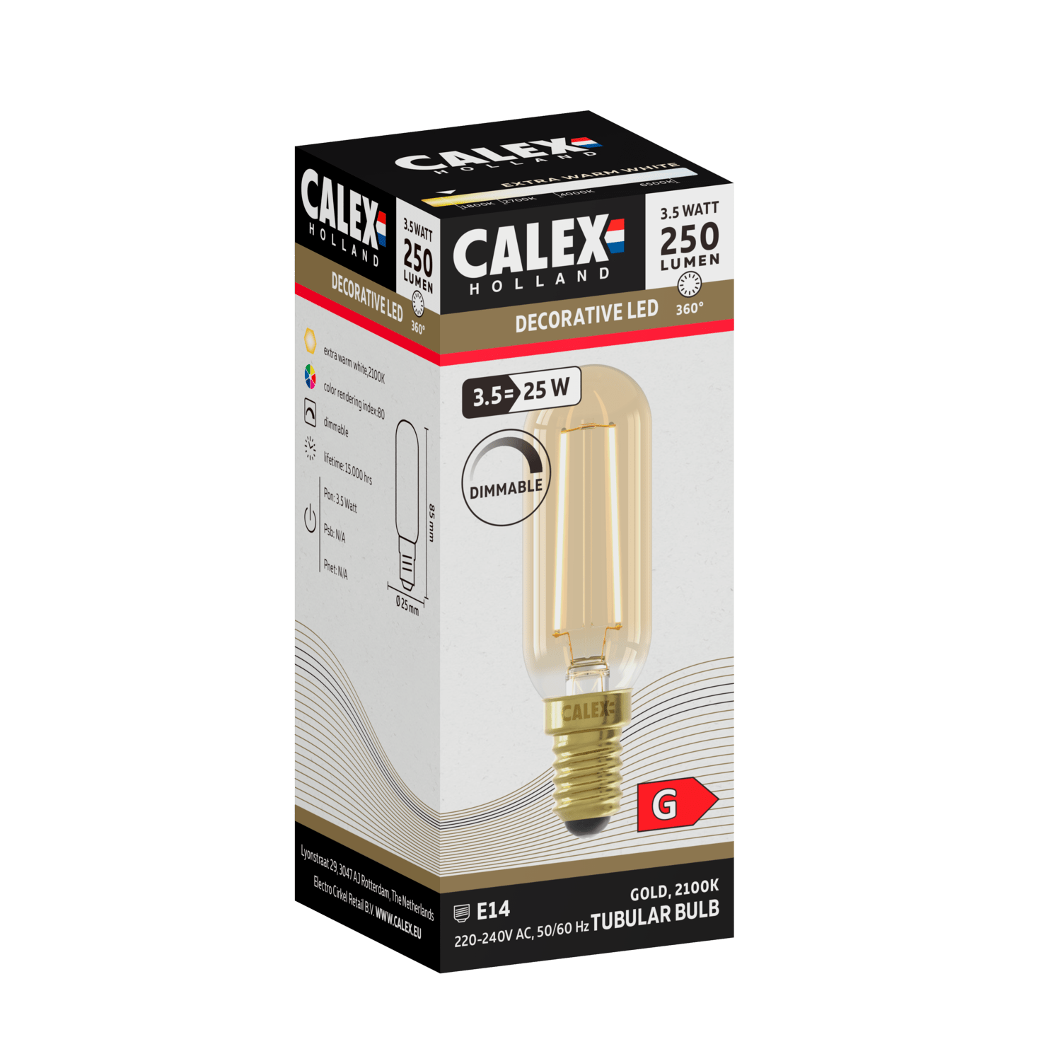 calex-lampe-led-filament-e14-t25-or-blanc-chaud-dimmable image 3