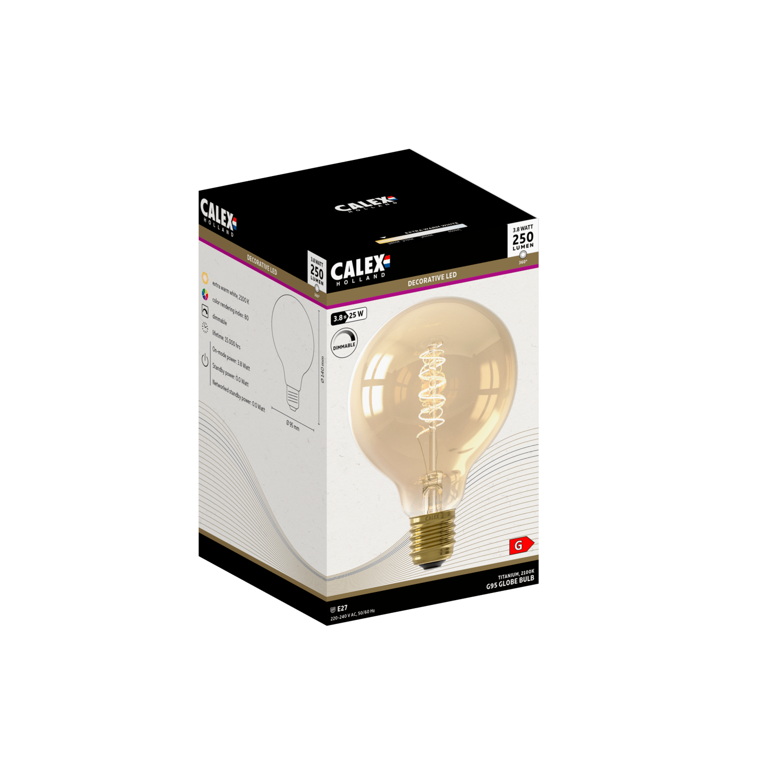 calex-ampoule-led-filament-spiral-e27-g95-dor image 2