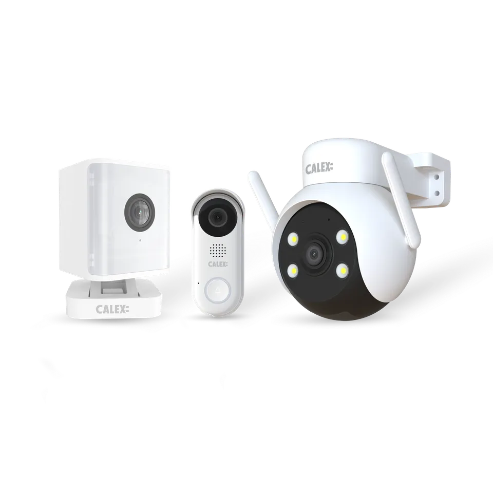 calex-smart-security-starter-set-cam-ras-2k image 1