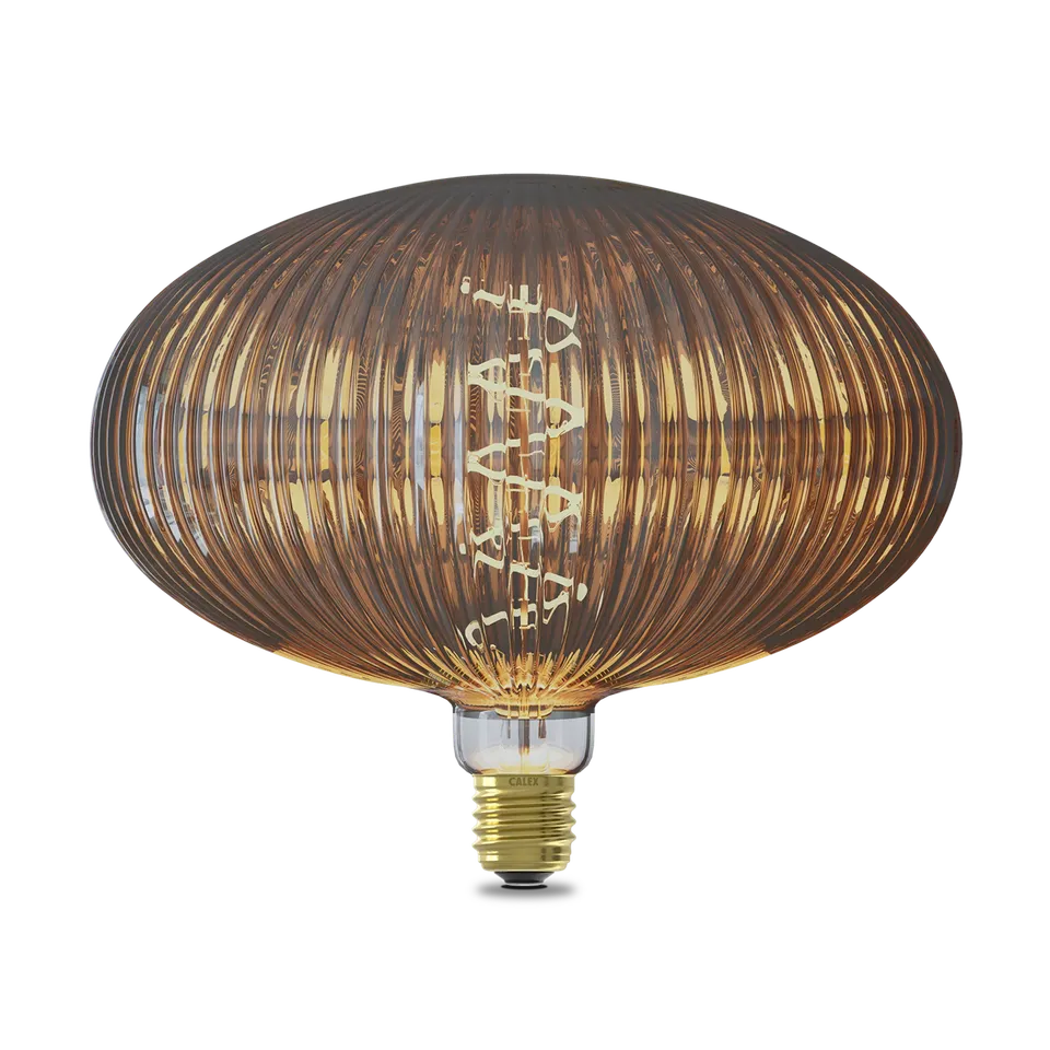 calex-lille-ampoule-e27-filament-verre-fum-pulse-m image 1