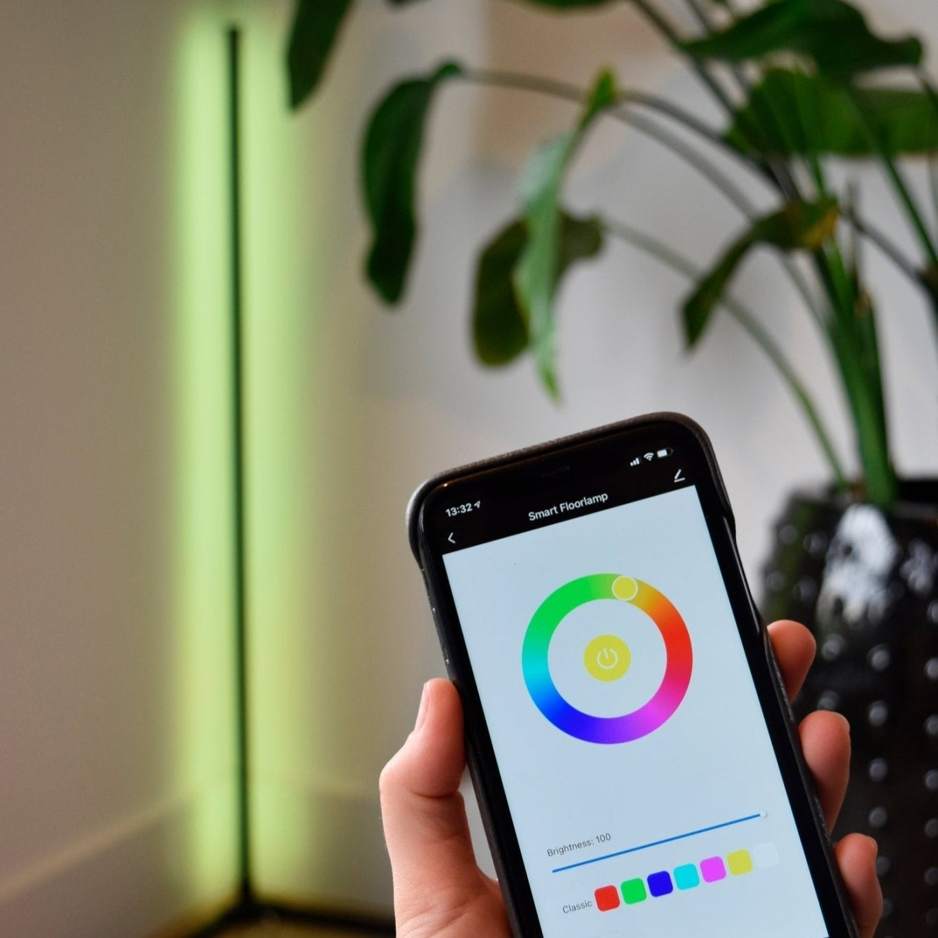 calex-smart-lampadaire-led-rgb-cct-140-cm-connect image 3