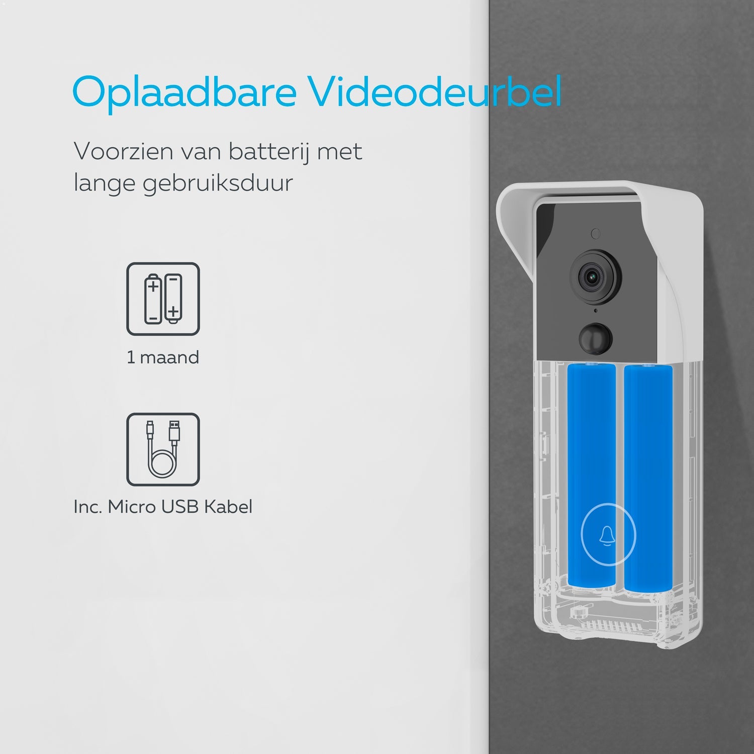calex-smart-sonnette-vid-o-2k-sans-fil-noir image 6