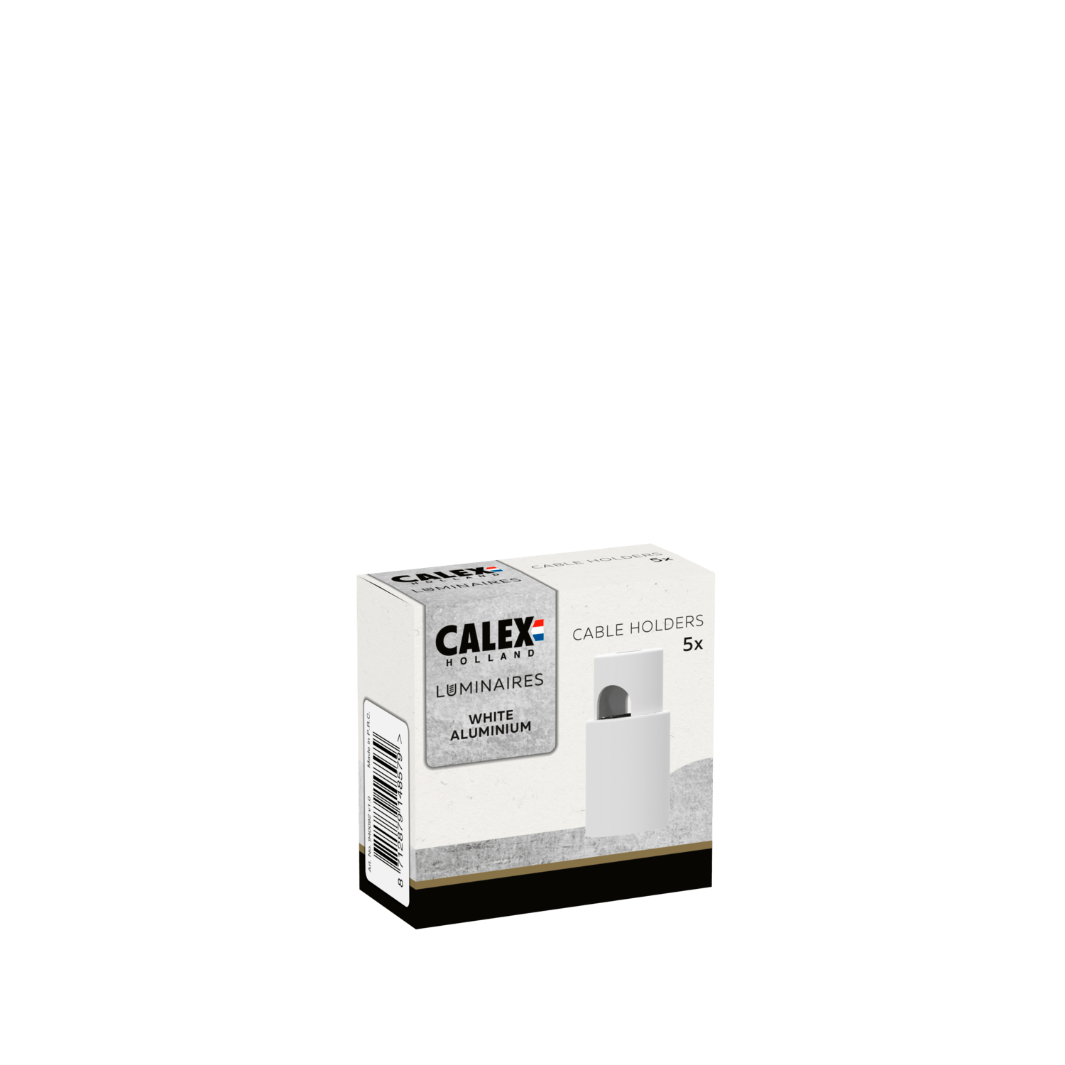 calex-creations-serre-c-bles-aluminium-blanc-lot-de-5 image 2