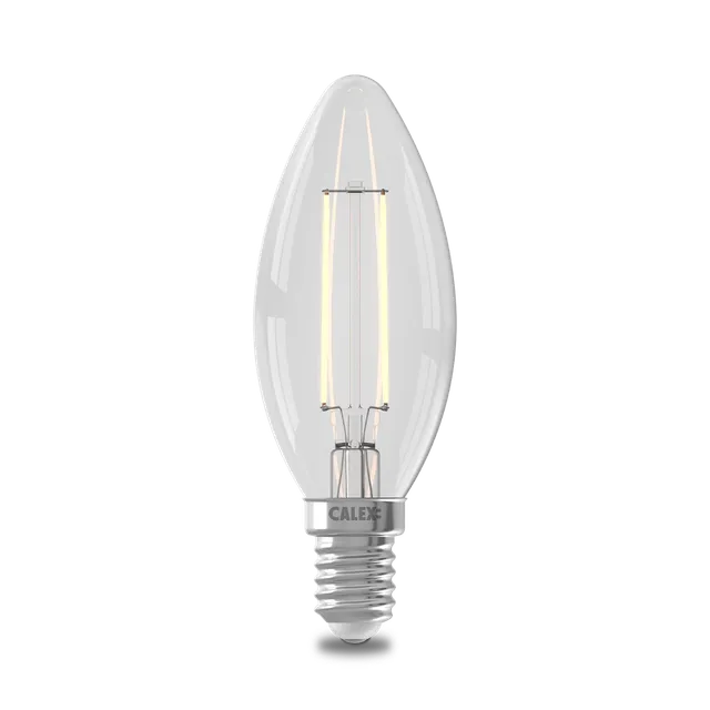 calex-lampe-led-filament-e14-b35-transparent image 1