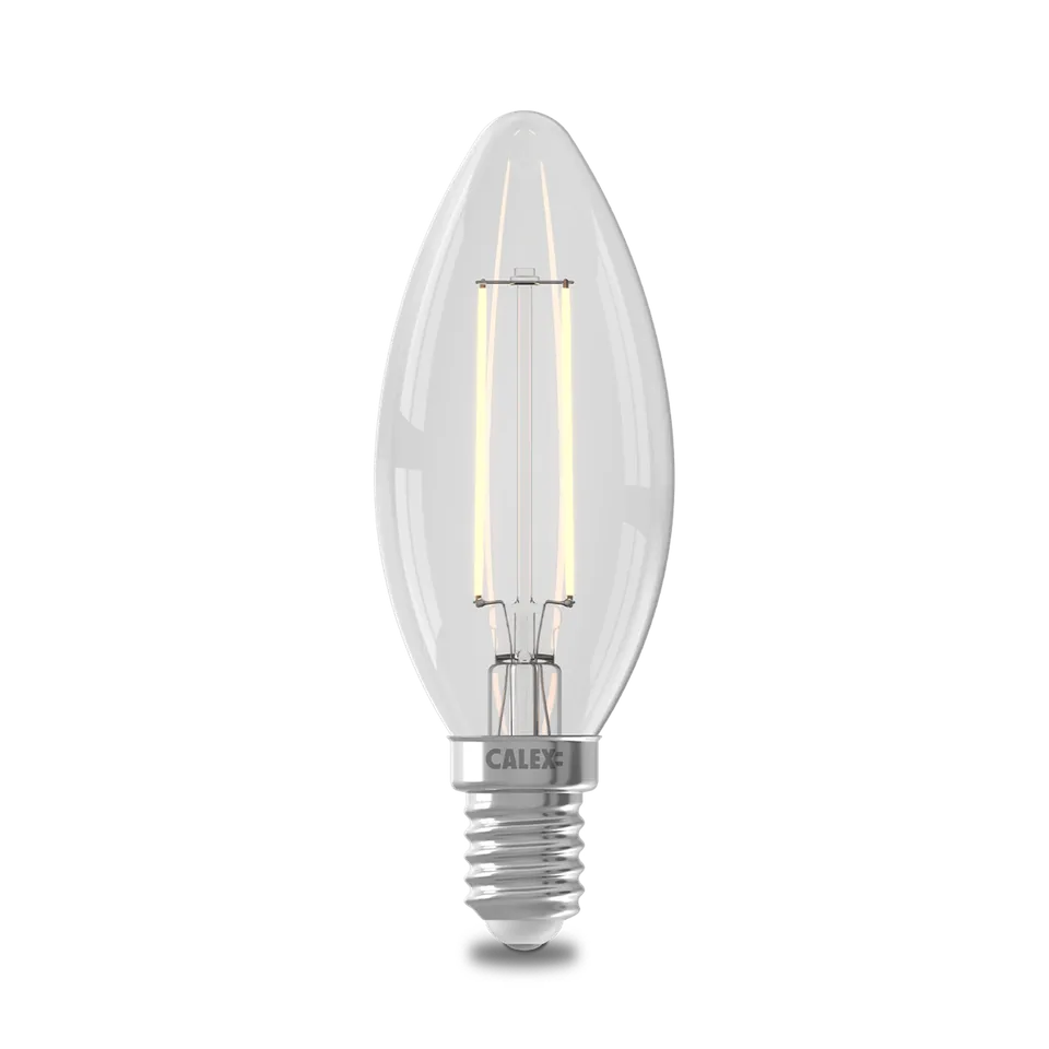 calex-lampe-led-filament-e14-b35-transparent image 1
