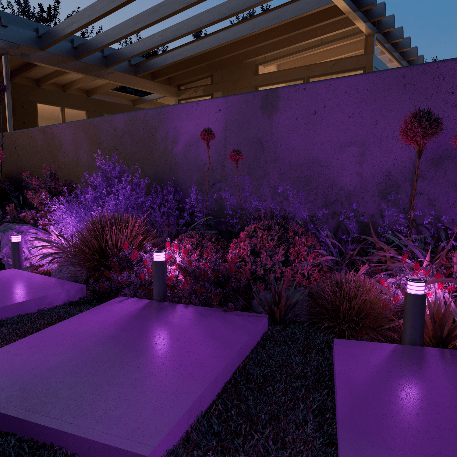 calex-smart-lot-de-3-spots-jardin-24v-rgb-cct image 4