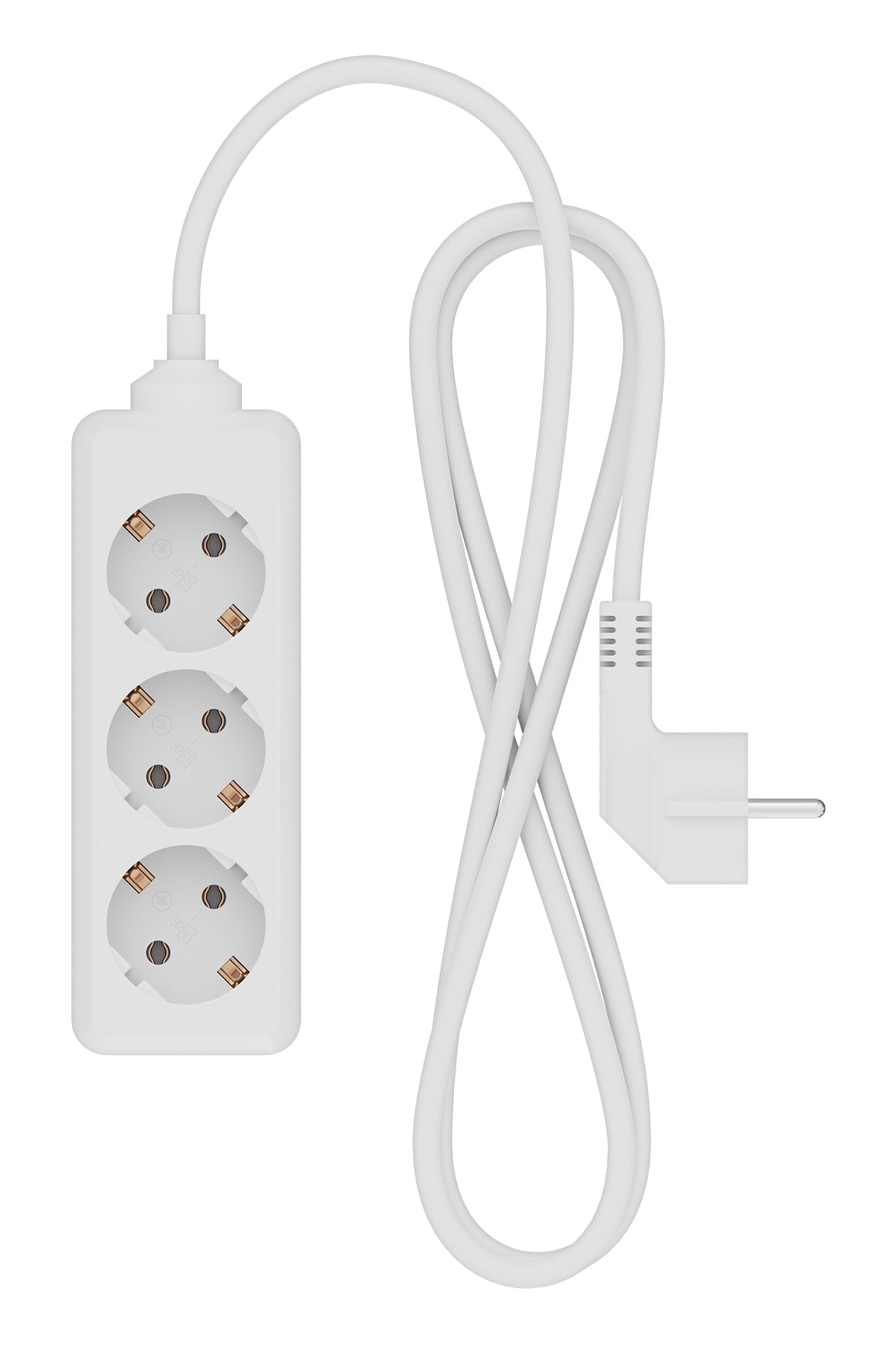 calex-receptacle-douille-3-voies-blanc-c-ble-1-4-m image 2