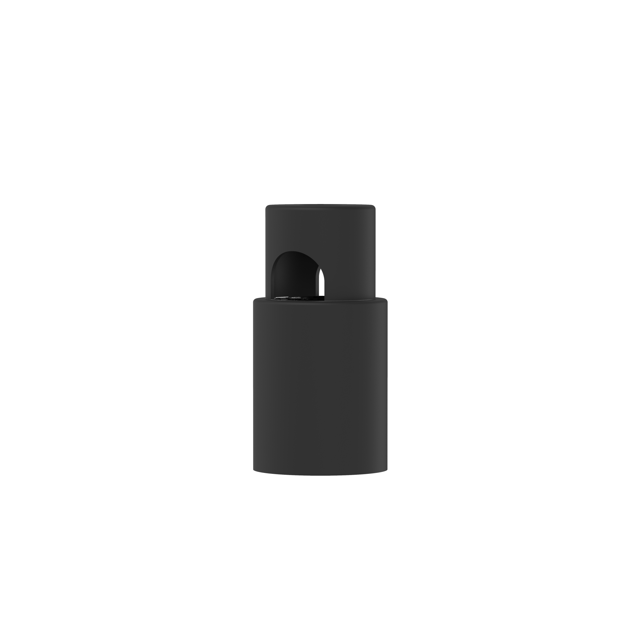 calex-creations-porte-c-bles-aluminium-noir-lot-de-5 image 1