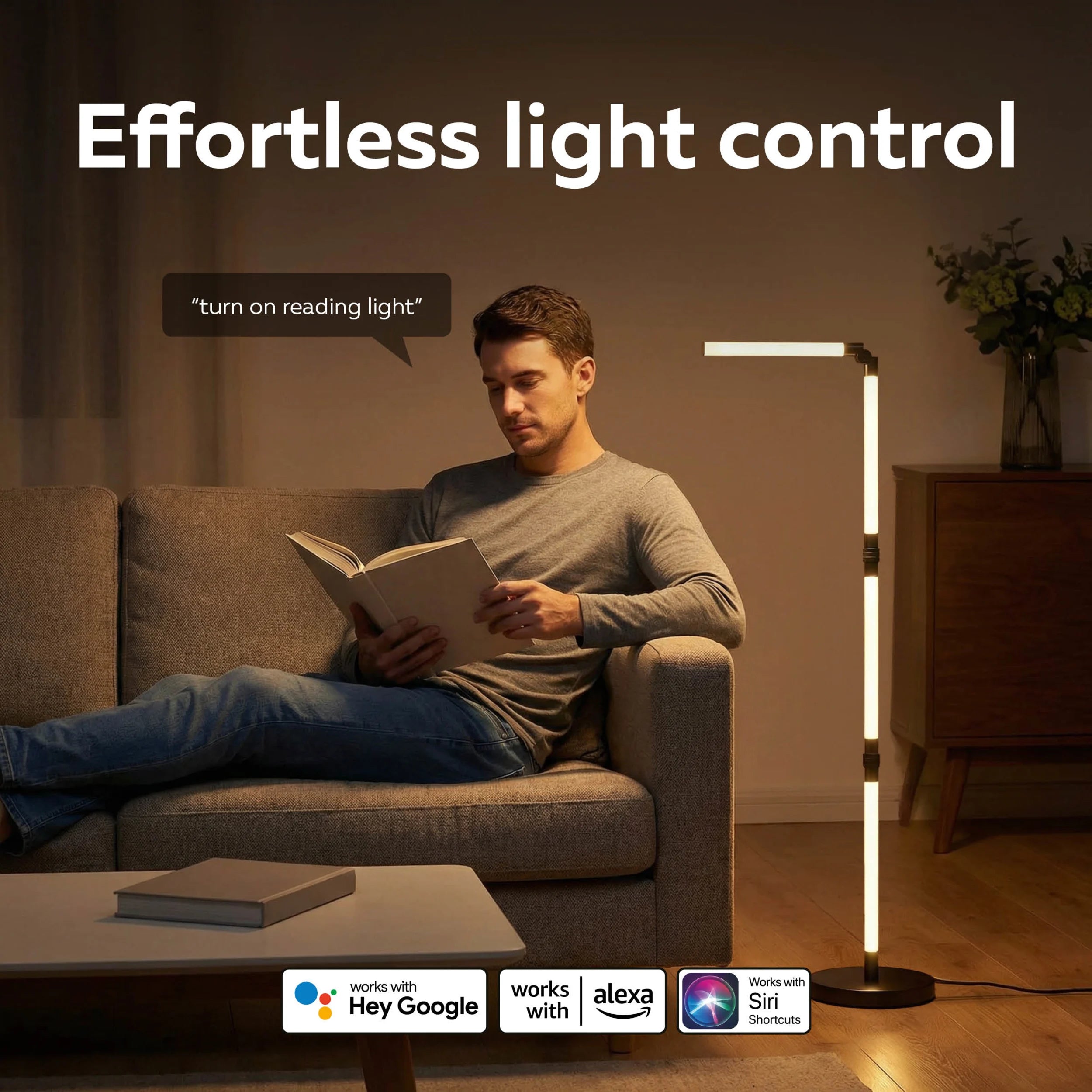 calex-smart-lampadaire-rgbic-140-cm-gaming image 3